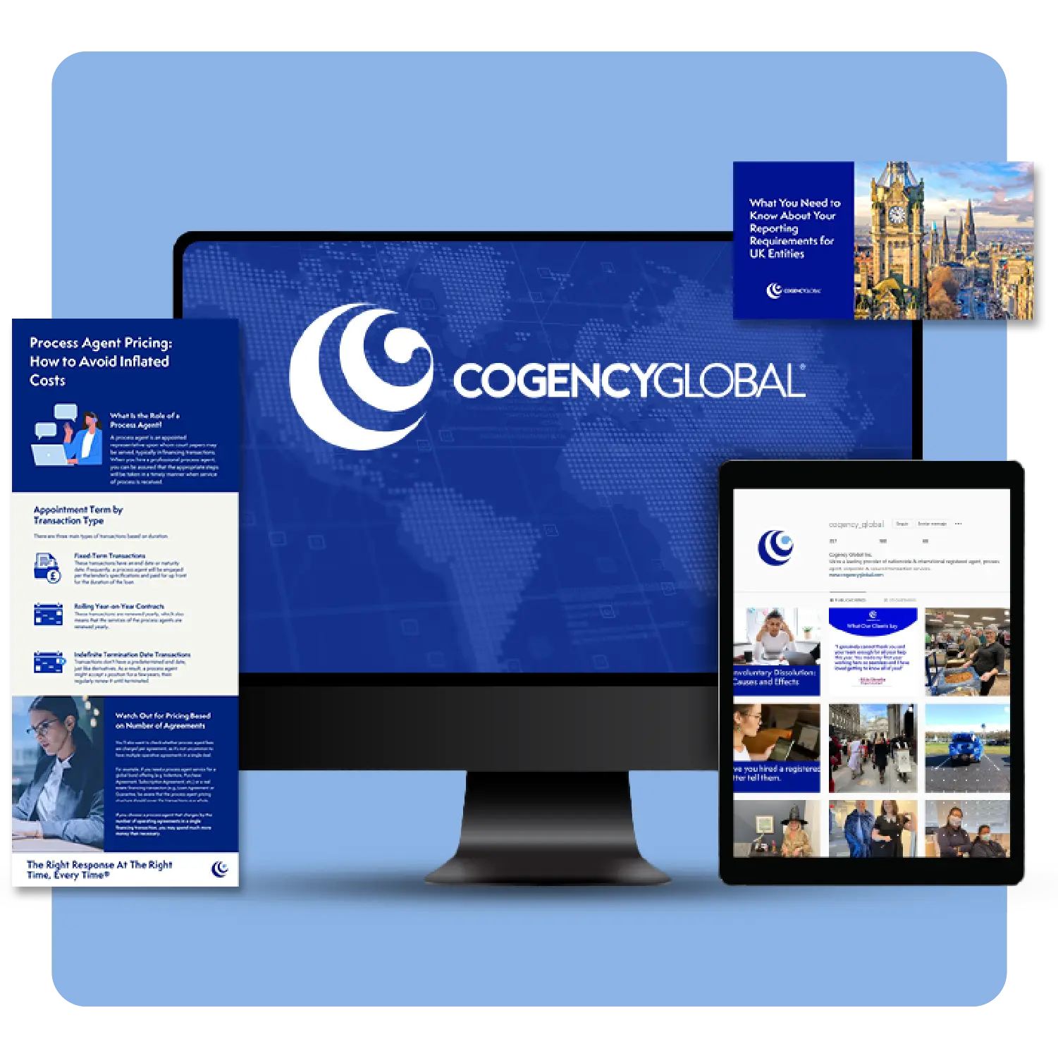 Email marketing client - Cogency Global