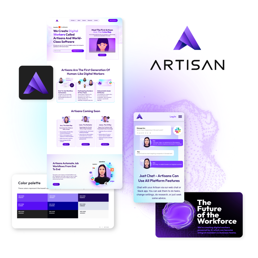 Artisan Website 3