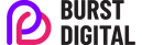 Burst Digital logo featuring a stylized “B” in blue and pink on the left, with “BURST DIGITAL” in bold black letters on the right, representing an innovative marketing agency specializing in AI SEO and advanced SEO solutions.