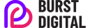 Burst Digital logo featuring a stylized “B” in blue and pink on the left, with “BURST DIGITAL” in bold black letters on the right, representing an innovative marketing agency specializing in AI SEO and advanced SEO solutions.